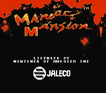 Maniac Mansion (USA) screen shot title